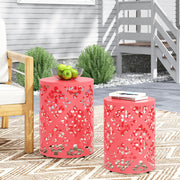 Outdoor Metal Modern Design End Table - R&R Furniture Gallery (Fountain Valley, CA)
