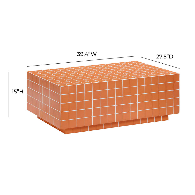 Mixie - Tile Indoor / Outdoor Coffee Table - R&R Furniture Gallery (Fountain Valley, CA)