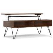 Hunter - Handcrafted Lift Top Coffee Table - R&R Furniture Gallery (Fountain Valley, CA)