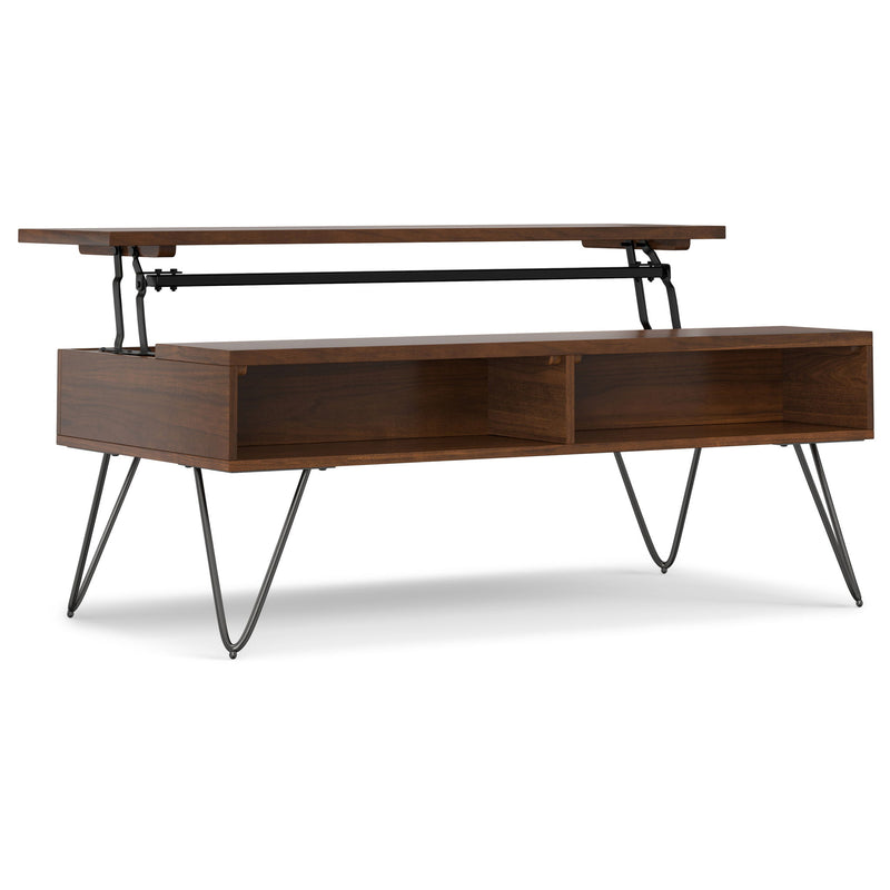 Hunter - Handcrafted Lift Top Coffee Table - R&R Furniture Gallery (Fountain Valley, CA)