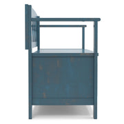 Amherst - Handcrafted Entryway Storage Bench - R&R Furniture Gallery (Fountain Valley, CA)