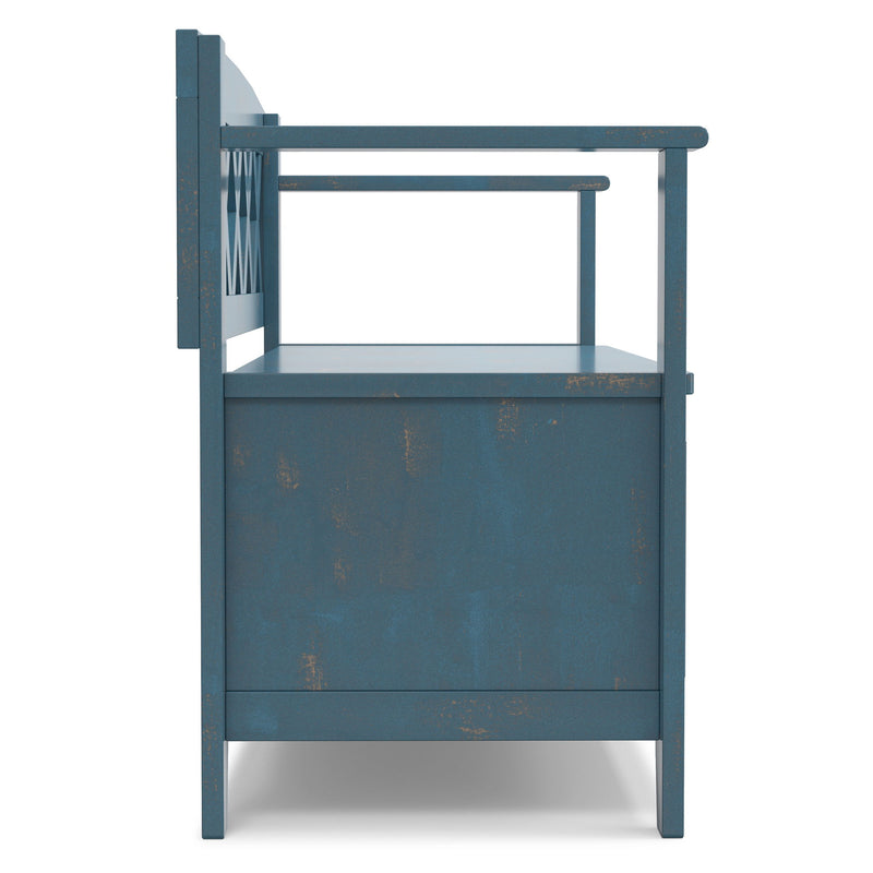 Amherst - Handcrafted Entryway Storage Bench - R&R Furniture Gallery (Fountain Valley, CA)