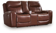 Next Move - Power Reclining Loveseat With Console / Adjustable Headrest - R&R Furniture Gallery (Fountain Valley, CA)