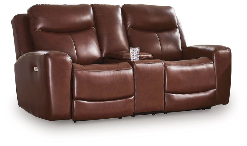 Next Move - Power Reclining Loveseat With Console / Adjustable Headrest - R&R Furniture Gallery (Fountain Valley, CA)