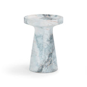 Zara - Indoor / Outdoor Side Table - Blue / White - R&R Furniture Gallery (Fountain Valley, CA)