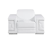296 - Genuine Leather Chair - R&R Furniture Gallery (Fountain Valley, CA)