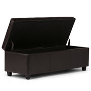 Avalon - Multifunctional Storage Ottoman Bench - R&R Furniture Gallery (Fountain Valley, CA)