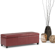 Avalon - Multifunctional Storage Ottoman Bench - R&R Furniture Gallery (Fountain Valley, CA)