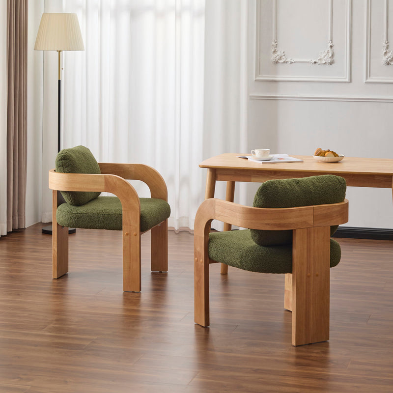 Dining Chairs With Pillow Back (Set of 2) - R&R Furniture Gallery (Fountain Valley, CA)