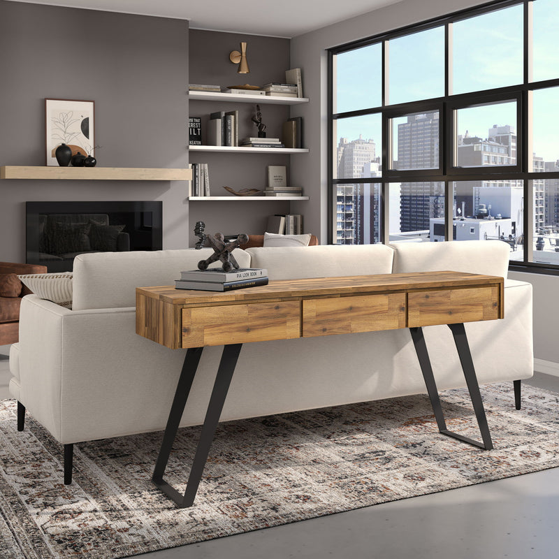 Lowry - Handcrafted Console Sofa Table - R&R Furniture Gallery (Fountain Valley, CA)