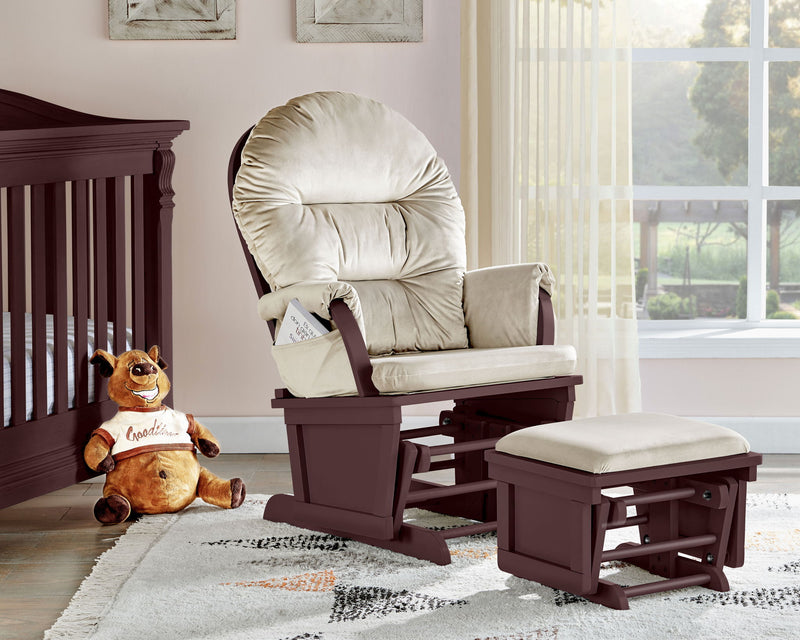 Madison - Glider & Ottoman - Base - R&R Furniture Gallery (Fountain Valley, CA)