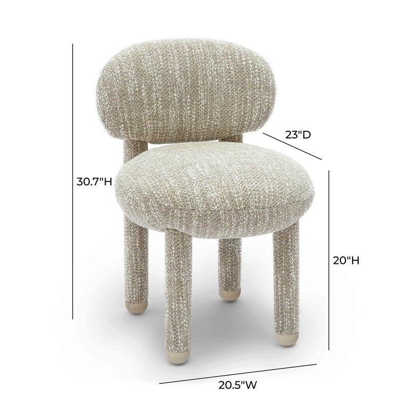 Manu - Side Chair - R&R Furniture Gallery (Fountain Valley, CA)