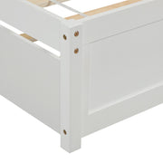 Platform Bed Wood Bed Frame With Trundle - R&R Furniture Gallery (Fountain Valley, CA)