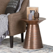 Sheridan - Handcrafted Metal Accent Table - R&R Furniture Gallery (Fountain Valley, CA)