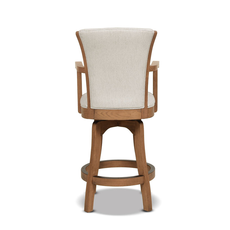 Williams - Swivel Counter Height Bar Stool - R&R Furniture Gallery (Fountain Valley, CA)