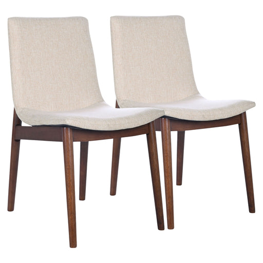 Ravel - Dining Chair (Set of 2) - Beige - R&R Furniture Gallery (Fountain Valley, CA)