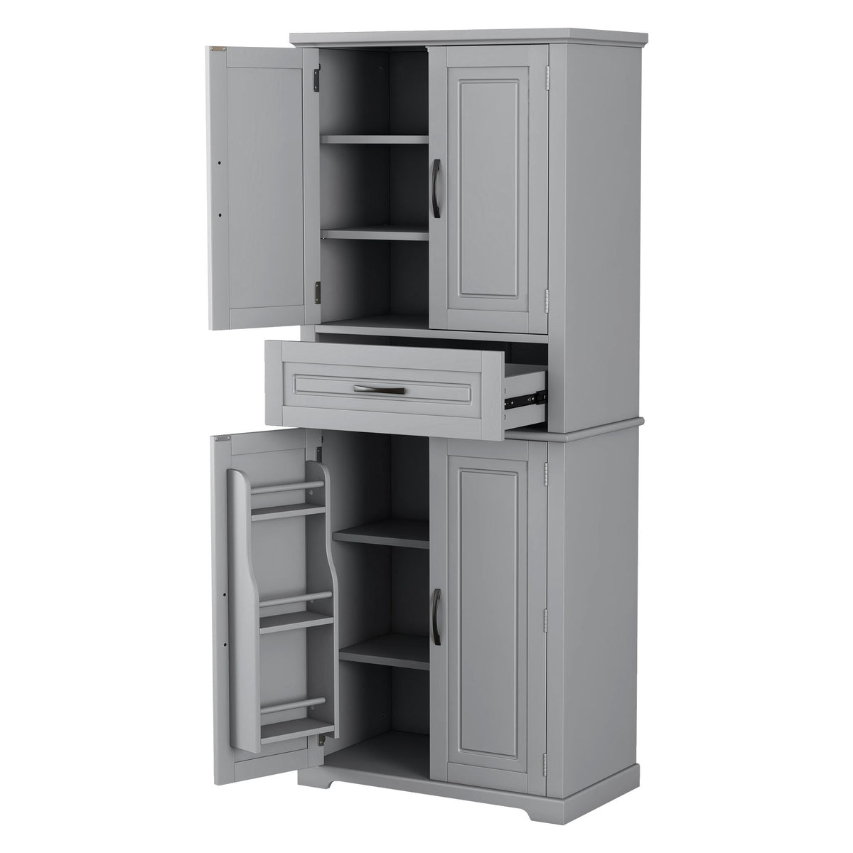 Bathroom Storage Cabinet With Drawer And Adjustable Shelf