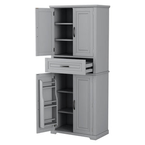 Bathroom Storage Cabinet With Drawer And Adjustable Shelf