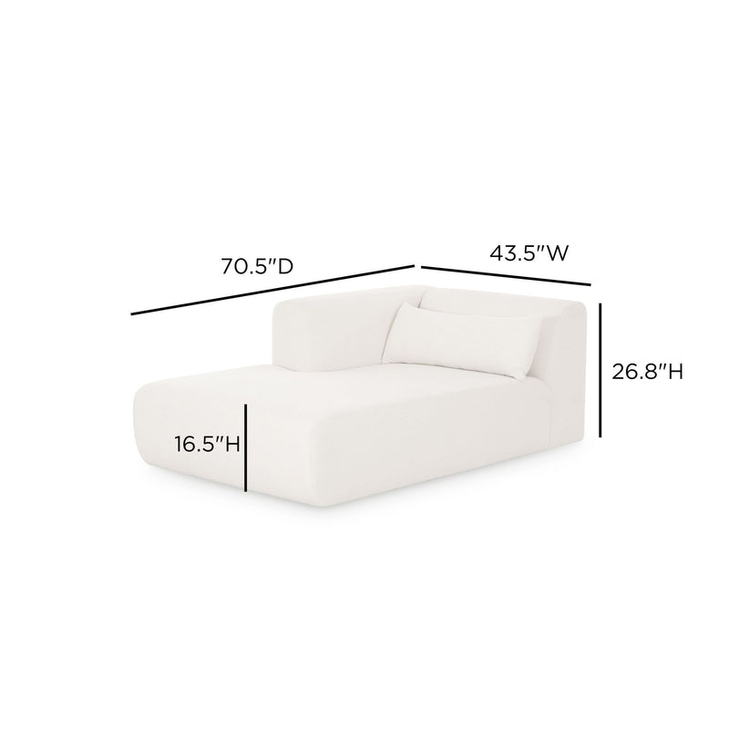 Tarra - Chenille Modular Chaise - R&R Furniture Gallery (Fountain Valley, CA)