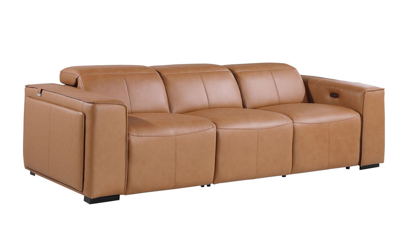 1224 - 7-Piece Modular Power Reclining Sofa, Loveseat & Chair Set In With 6 Power Recliners & Power Headrests