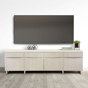 Marin - Media Cabinet - Beige - R&R Furniture Gallery (Fountain Valley, CA)