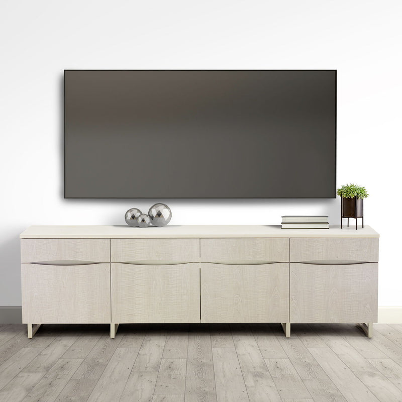 Marin - Media Cabinet - Beige - R&R Furniture Gallery (Fountain Valley, CA)