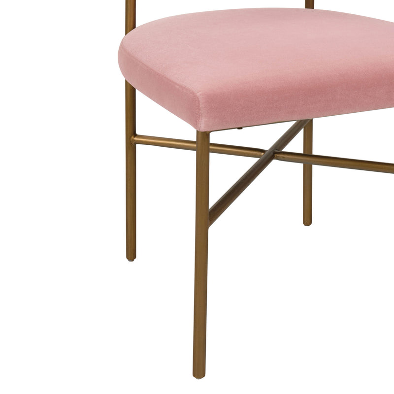 Kim - Performance Velvet Chair - R&R Furniture Gallery (Fountain Valley, CA)