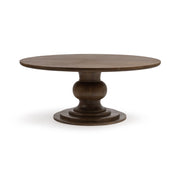 Classic Home Hera round dining table with wooden finish, suitable for modern dining rooms and gatherings.