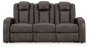 Fyne-dyme - Power Reclining Sofa With Adj Headrest - R&R Furniture Gallery (Fountain Valley, CA)