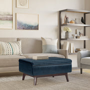 Owen - Upholstered Rectangular Storage Ottoman - R&R Furniture Gallery (Fountain Valley, CA)