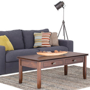 Artisan - Coffee Table - Russet Brown - R&R Furniture Gallery (Fountain Valley, CA)