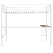 Bunk Bed With Desk, Ladder And Quality Slats For Bedroom - R&R Furniture Gallery (Fountain Valley, CA)