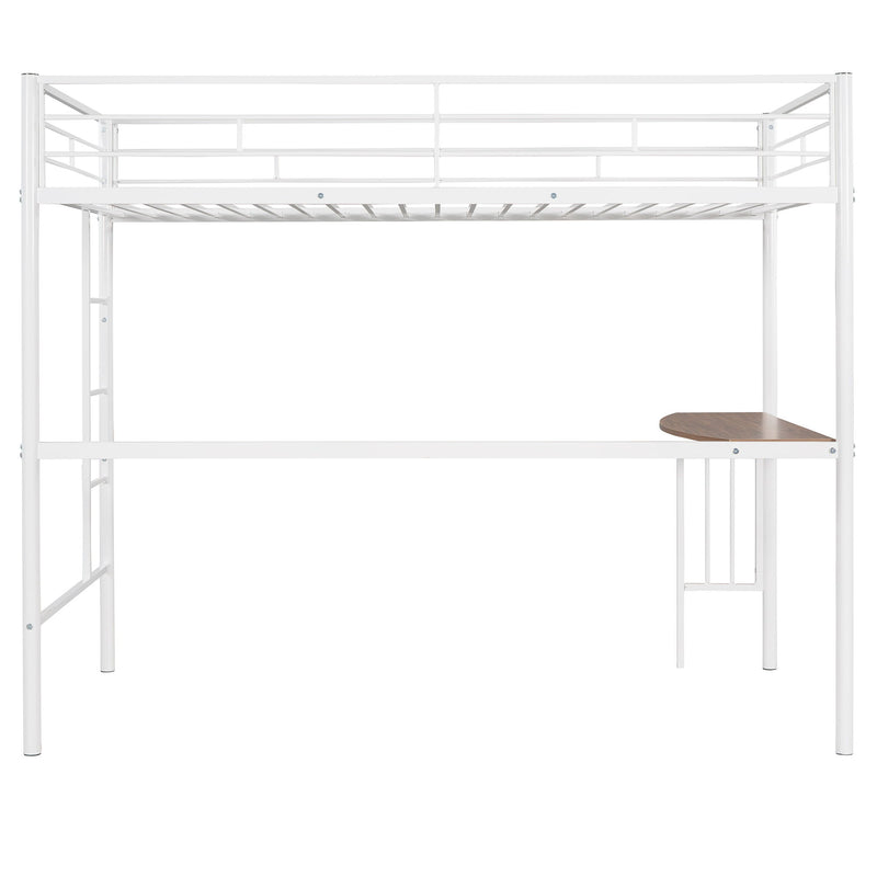 Bunk Bed With Desk, Ladder And Quality Slats For Bedroom - R&R Furniture Gallery (Fountain Valley, CA)