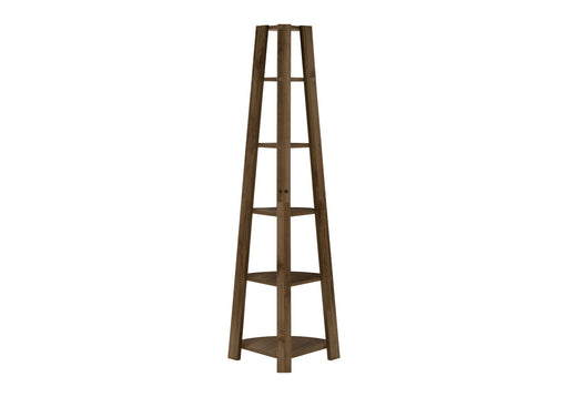 Bookshelf, Bookcase, Etagere, Corner, 5 Tier, For Office, Contemporary & Modern - R&R Furniture Gallery (Fountain Valley, CA)