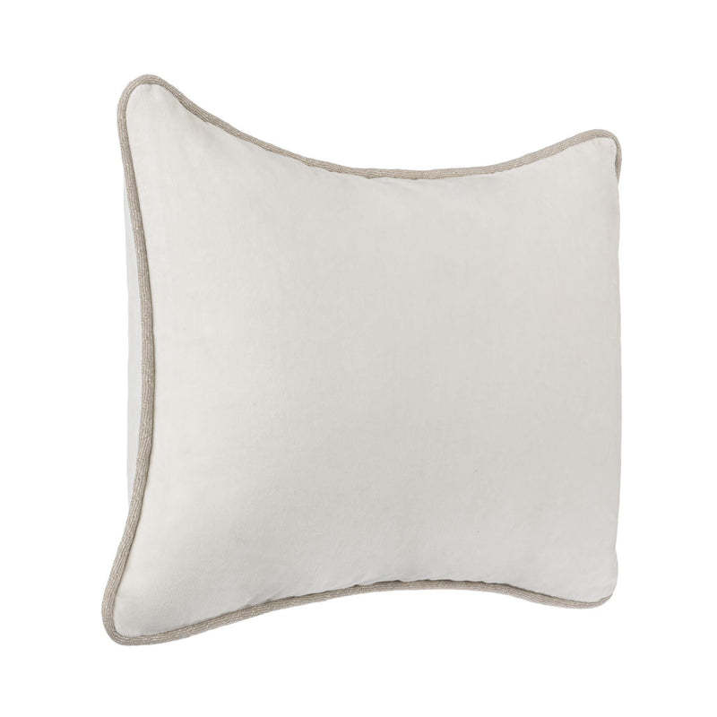 Heirloom Velvet - SLD Pillow - Ivory