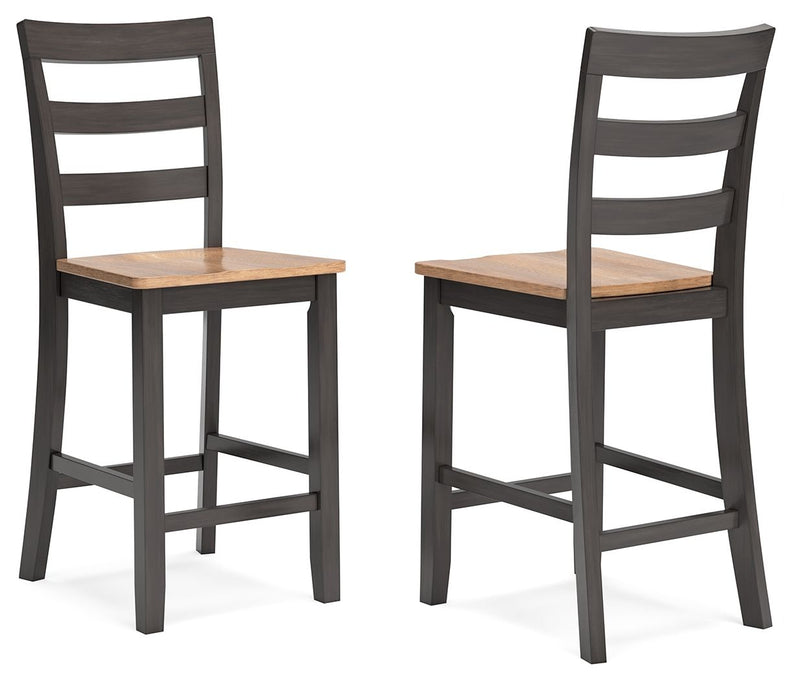 Gesthaven - Barstool (Set of 2) - R&R Furniture Gallery (Fountain Valley, CA)
