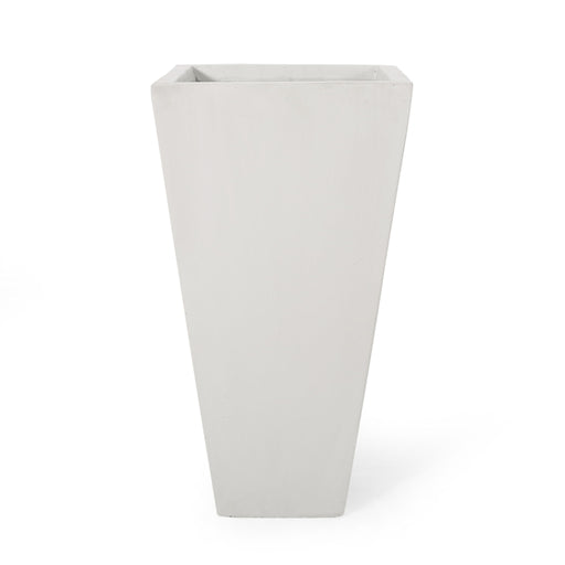 Outdoor Modern Cast Stone Planter - R&R Furniture Gallery (Fountain Valley, CA)