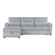 Montana - Sofabed With Storage - Gray - R&R Furniture Gallery (Fountain Valley, CA)