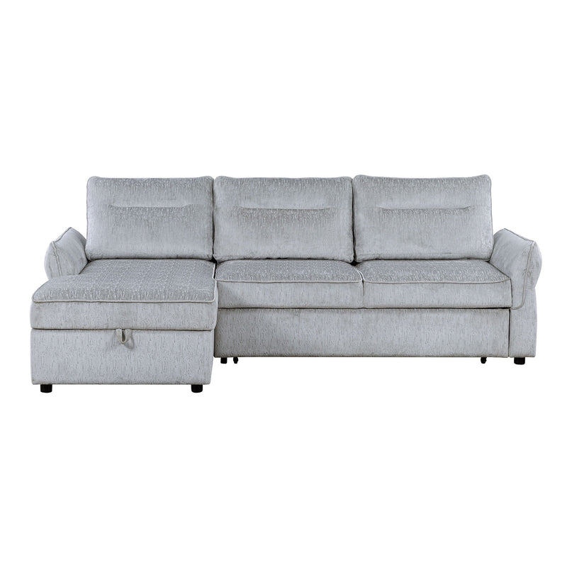 Montana - Sofabed With Storage - Gray - R&R Furniture Gallery (Fountain Valley, CA)