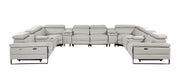 1246 - 12-Piece U-Shaped Modular Power Reclining Sectional With 4 Power Recliners And Power Headrests - R&R Furniture Gallery (Fountain Valley, CA)