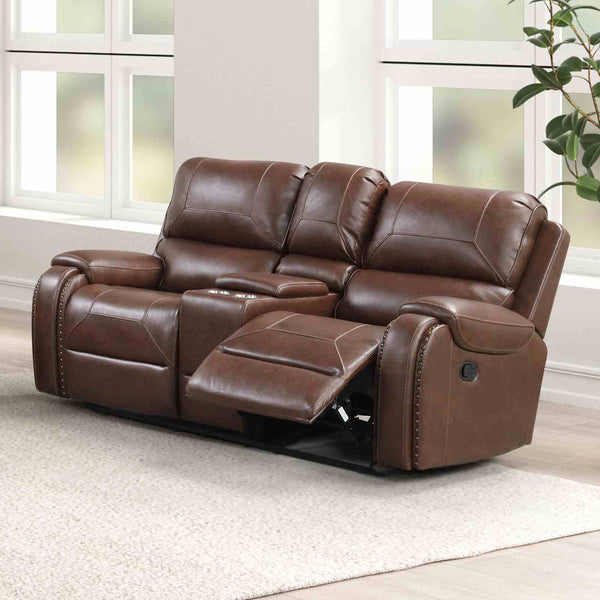Tepic - Loveseat, Brown