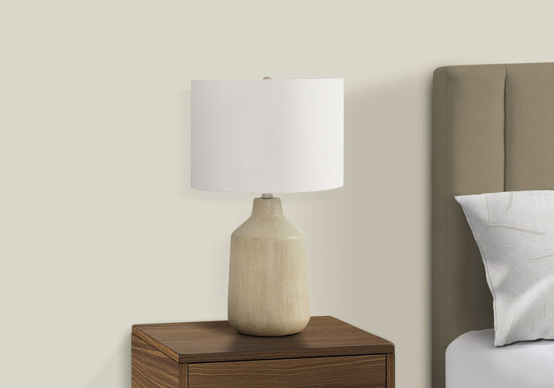 Lighting, Table Lamp, Concrete, Contemporary - R&R Furniture Gallery (Fountain Valley, CA)