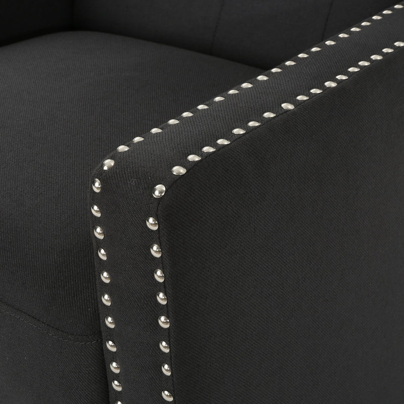 Classic Fabric Push Back Chair - R&R Furniture Gallery (Fountain Valley, CA)