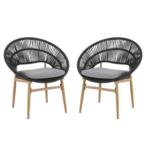 Cyril - Outdoor Papasan Style Dining Chair (Set of 2) - R&R Furniture Gallery (Fountain Valley, CA)