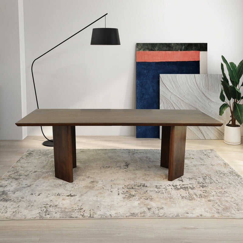 Alden - Dining Table - Walnut - R&R Furniture Gallery (Fountain Valley, CA)
