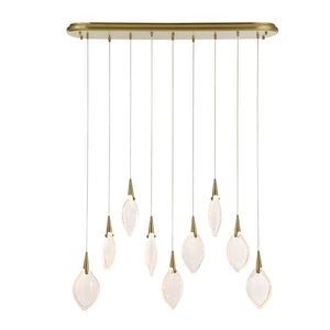 Deluge - Pendant - Bright Brass