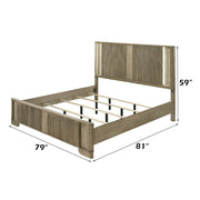 Lakkari - Bed With LED - R&R Furniture Gallery (Fountain Valley, CA)