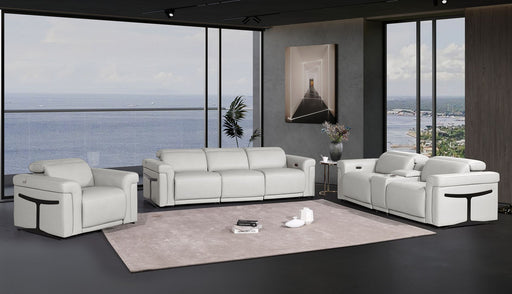 1126 - 7-Piece Modular Power Reclining Sofa, Loveseat & Chair Set In With 5 Power Recliners & Power Headrests - R&R Furniture Gallery (Fountain Valley, CA)