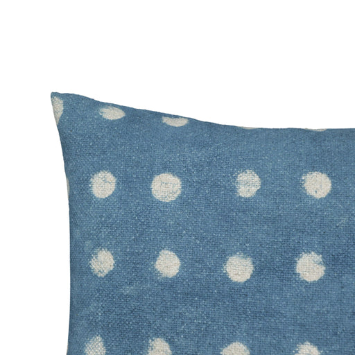 Indigo - 20" Square Accent Pillow Cover - Blue - R&R Furniture Gallery (Fountain Valley, CA)