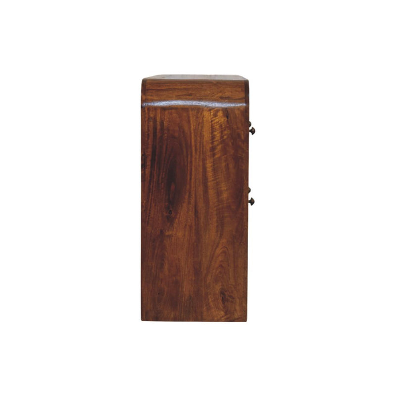Darcy - 3 Over 3 Drawer Chest - Brown - R&R Furniture Gallery (Fountain Valley, CA)